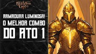 BALDUR'S GATE 3 - O MELHOR COMBO DO ATO 1! ARMADURA LUMINOSA E HELMO DA LANÇA SAGRADA! #baldursgate3