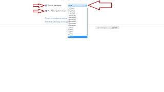 Windows 8.1 Turn off the Display & Sleep Time Setting