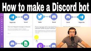 How to make a Discord bot in 2 minutes without any coding!