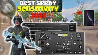 New Update 3.3Best Sensitivity Code + Control Settings Pubg Mobile/Bgmi Sensitivity 2024