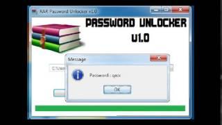 Unlock A Password Protected Rar or Zip File (Rar Cracker - New)