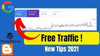 Unlimited Organic traffic from Google 2021 | Get free traffic or visitors from Google