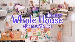 WHOLE HOUSE CLEAN WITH ME // CLEANING MOTIVATION // SUNDAY HOMEMAKING // BECKY MOSS