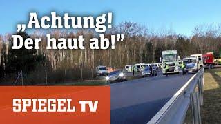 "Achtung, der haut ab!": Polizeieinsatz an der deutsch-polnischen Grenze | SPIEGEL TV