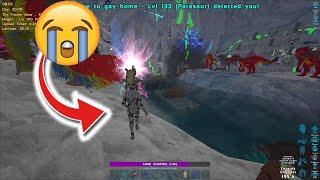 How to get a ICE CAVE under 1 MINUTE | Ark Official PvP 