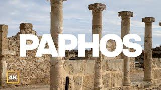 Paphos - Cyprus  4K virtual walking tour