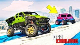 ХОРОШИЙ СКИЛЛ ТЕСТ, НО БЫЛО ОЧЕНЬ БОЛЬНО.. GTA 5 ONLINE (ГТА 5 ГОНКИ)