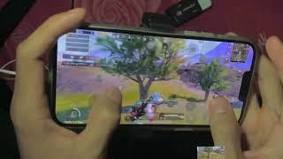 Show thao tác tay setting 4 ngón iphone 13 [PUBG Mobile]