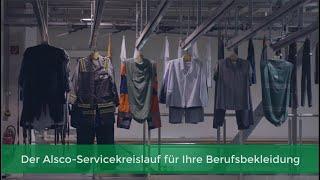 Alsco Servicekreislauf im nachhaltigen Leasing für Berufsbekleidung