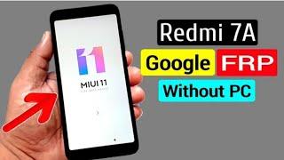 redmi 7a (M1903C3EI) FRP unlock or google account bypass Easy trick without pc