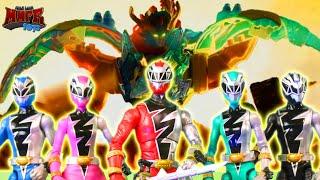 Power Rangers Dino Fury Zords - How to Form Primal Ultrazord