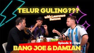 TRYING INDONESIAN STREET FOOD with LAURENCE BENSON!! #checkitout FULL EPISODE 9 PODCAST @BUAYA_BARAT