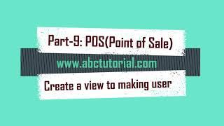 POS-9: Point of Sale Create user & Account management UI UX in ASP.NET MVC