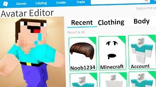 MAKING NOOB1234 a ROBLOX ACCOUNT (Minecraft, PrestonPlayz, MrTopCraft)