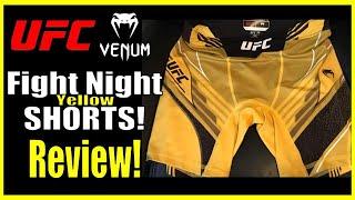 UFC Store Venum X Fight Night Authentic Vale Tudo Yellow Shorts Gear Mailday Unboxing!