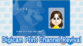 Digicam Print Channel - WiiLink24 Revival (Closed Beta)