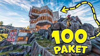 ДОМ В КАМНЕ на 100 РАКЕТ и ГОРЕ РЕЙДЕРЫ в РАСТ/RUST