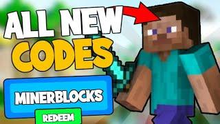 ALL MINERBLOCKS CODES! (May 2022) | ROBLOX Codes *SECRET/WORKING*