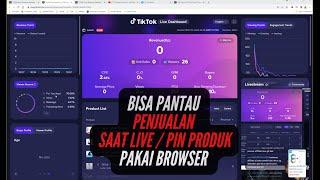 Cara Pakai Tiktok Live Dashboard Dengan Browser