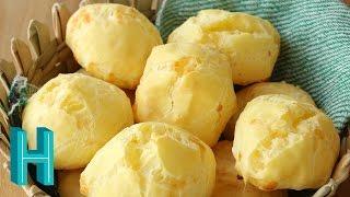 How to Make Pão de Queijo - Brazilian Cheese Bread |  Hilah Cooking