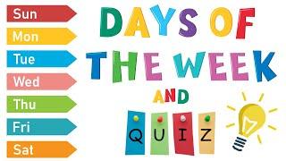 Days Of The Week For Kids | ESL Games