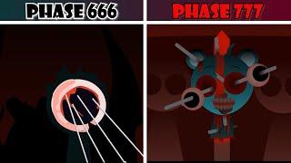 Sprunki Phase 666 VS Phase 777 | Scary sounds