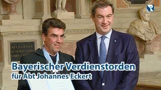 Bayerischer Verdienstorden für Abt Johannes Eckert