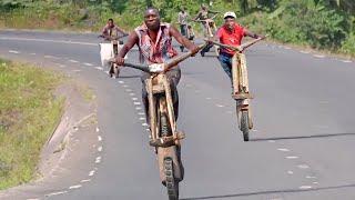 A Day in Life of Africa’s Wooden Scooter Crew