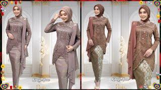 model kebaya brokat modern 2024 trend busana viral 2024 model kebaya terbaru 2024 busana Muslim