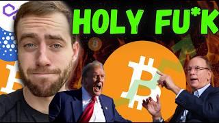 BLACKROCK BACKROOM DEAL WITH TRUMP! THE ULTIMATE BITCOIN MATH! (YOU NEED $100 OF BTC)