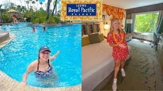 Loews Royal Pacific Resort at Universal - FULL TOUR! Room, Lagoon Pool, Wok Experience & More!