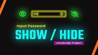 How To Show & Hide Password On Login Page || Eye Icon Using JavaScript