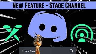 How to create a Stage Channel on Discord If there is no option. (New Feature)