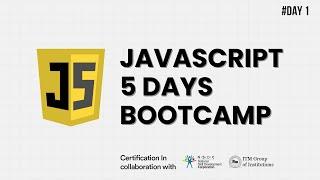 Day 1 | Introduction to JavaScript