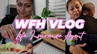 Life Insurance Agent WFH Schedule (Work From Home Vlog)