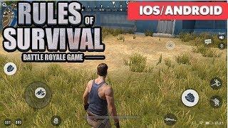 RULES OF SURVIVAL - iOS / ANDROID GAMEPLAY