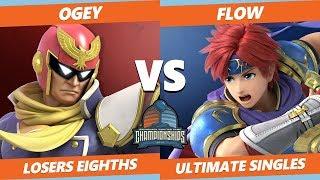 DH Winter 2019 - LSE | Ogey (Falcon) Vs. LSE | Flow (Roy) Smash Ultimate Tournament Losers Top 8