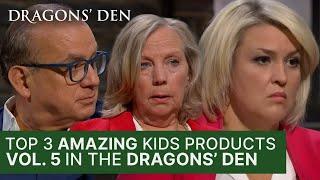 Top 3 Amazing Kids Products | Vol 5 | Dragons' Den