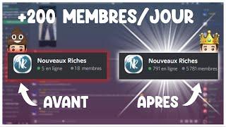 COMMENT GAGNER DES MEMBRES & FAIRE PERCER SON SERVEUR DISCORD