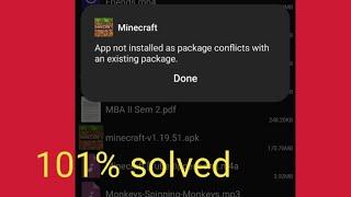 How to fix app not installed as package conflicts problem