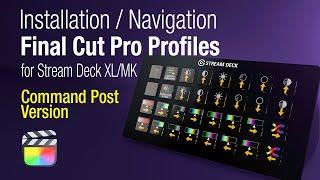 Final Cut Pro Command Post Install and Navigate