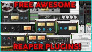 NEW Reaper FREE Awesome plugins! - Live Mix, First listen and demo of TUKAN plugins
