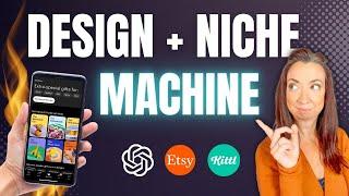 Master designs and niches with AI (Kittl and Etsy print on demand tutorial)