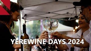 YEREWINE DAYS 2024․ մինչև 700 տեսակի տեղական գինիներ, հայկական կարասներ