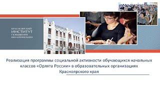 Реализация программы социальной активности обучающихся начальных классов «Орлята России»