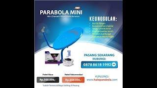 Parabola Mini Bebas Iuran Bulanan Bojonegoro | TLP/WA. 0878-8618-1992