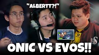 NO KAIRI?! ALBERTTT IN!! WHEN EVOS CAN’T BEAT ONIC FULL INDO LINEUP AS WELL… 