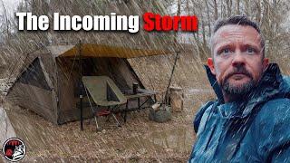 Shields Up - Facing the Storm - Heavy Rain Solo Camping