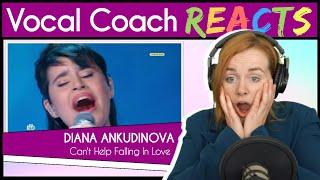 Vocal Coach reacts to Diana Ankudinova - Диана Анкудинова | "Грэмми" Can’t Help Falling in Love