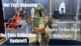 Hot Toys Collection Update!! Unboxing The Empire Strikes Back Boba Fett!!